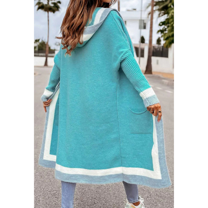 Levoire | Veste Longue Confortable Pour Femmes Vert