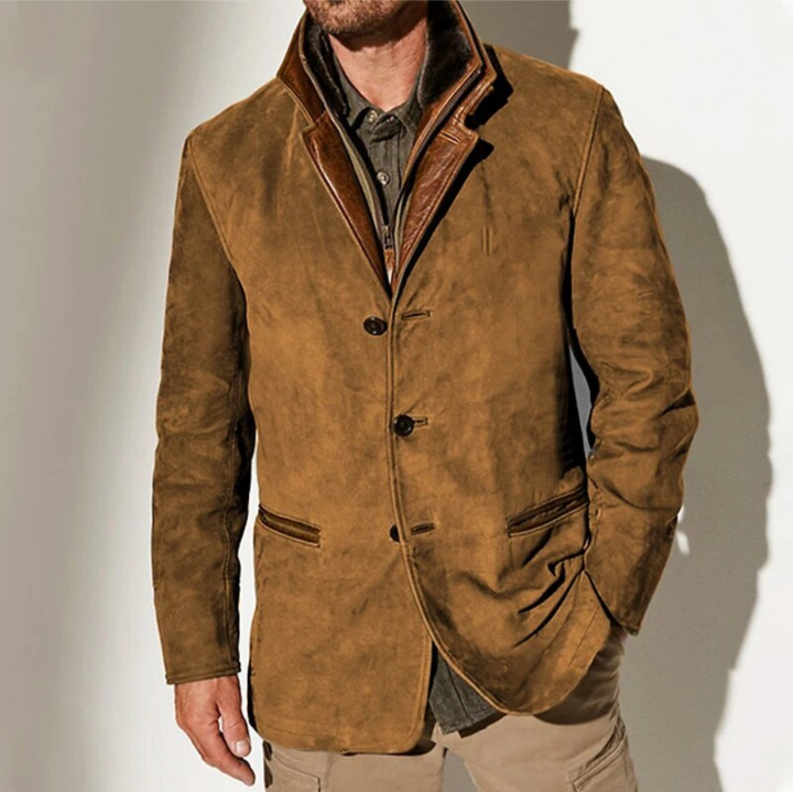 Levoire | Jacke FR Hommes Chaud FR Froid Temperatures Braun