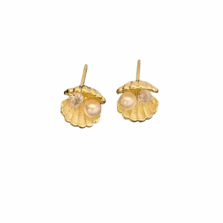 Levoire | Boucles D'Oreilles Courbées Perles Françaises