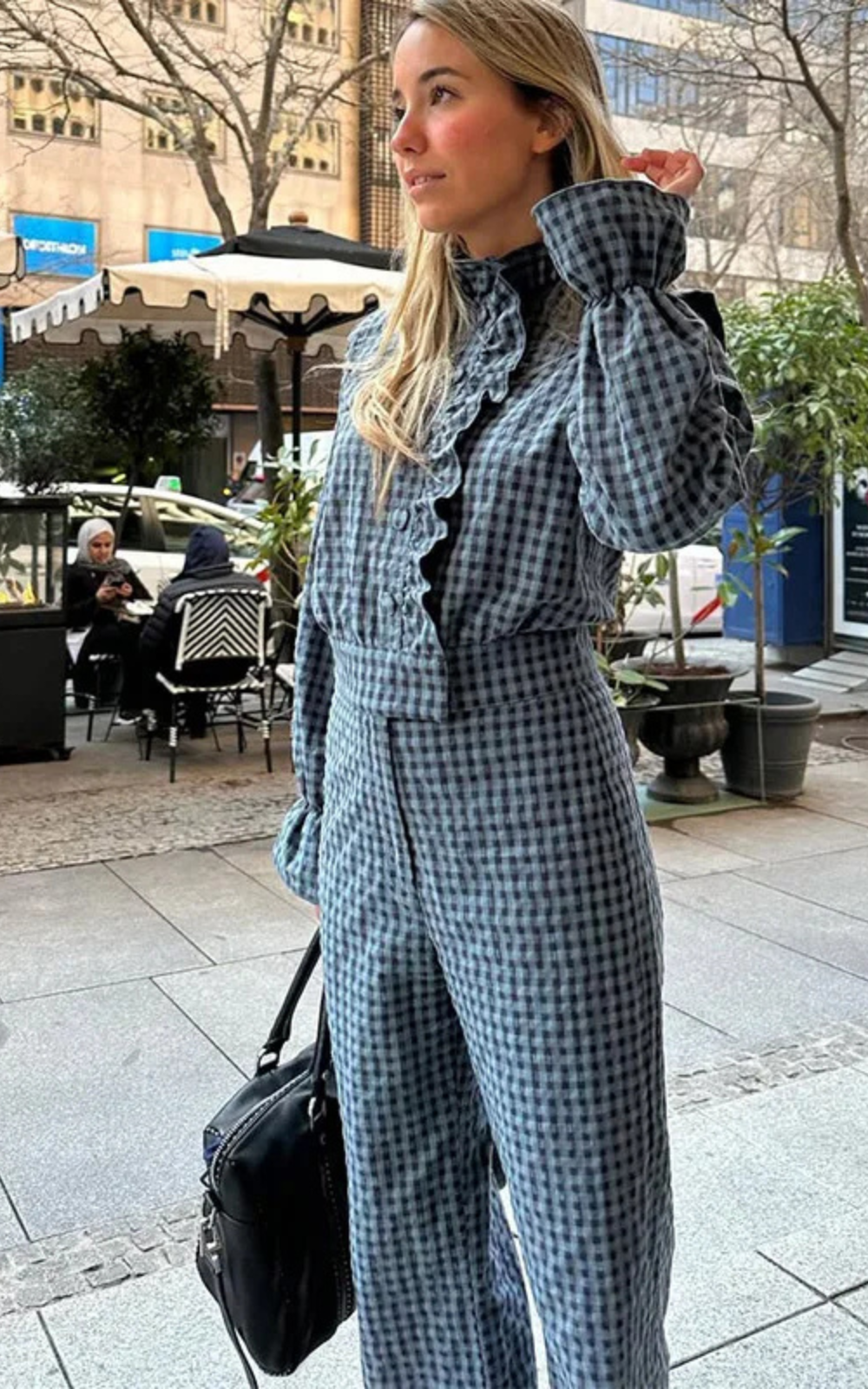 Levoire | Pantalon Femme Élégant Rénové Design Vintage