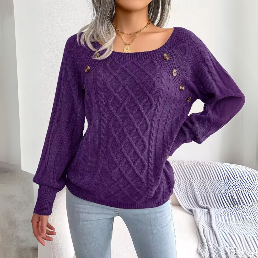 Levoire | Pull Élégant Pour Une Élégance Intemporelle Violet