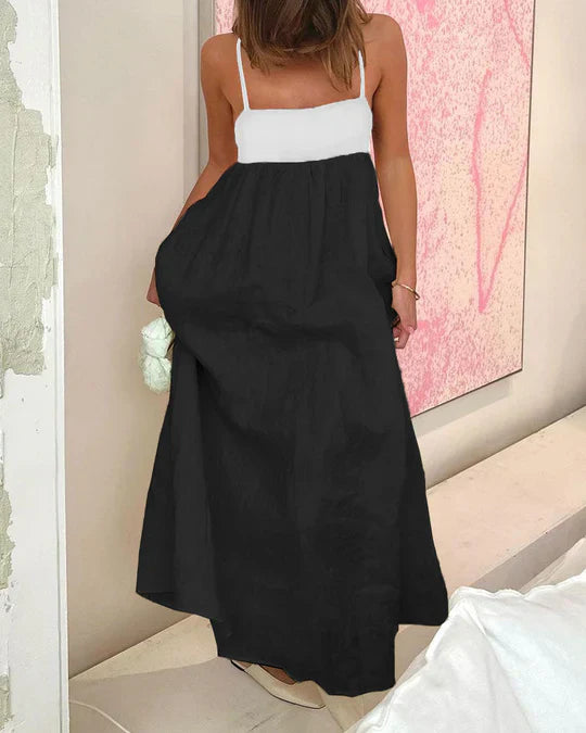 Levoire | Combinaison À Bretelles De Blocs De Couleurs Pour Les Enfants Noir