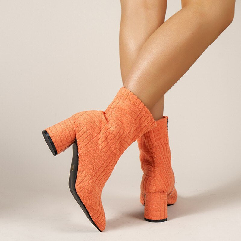 Levoire | Bottine Tendance Automne Orange