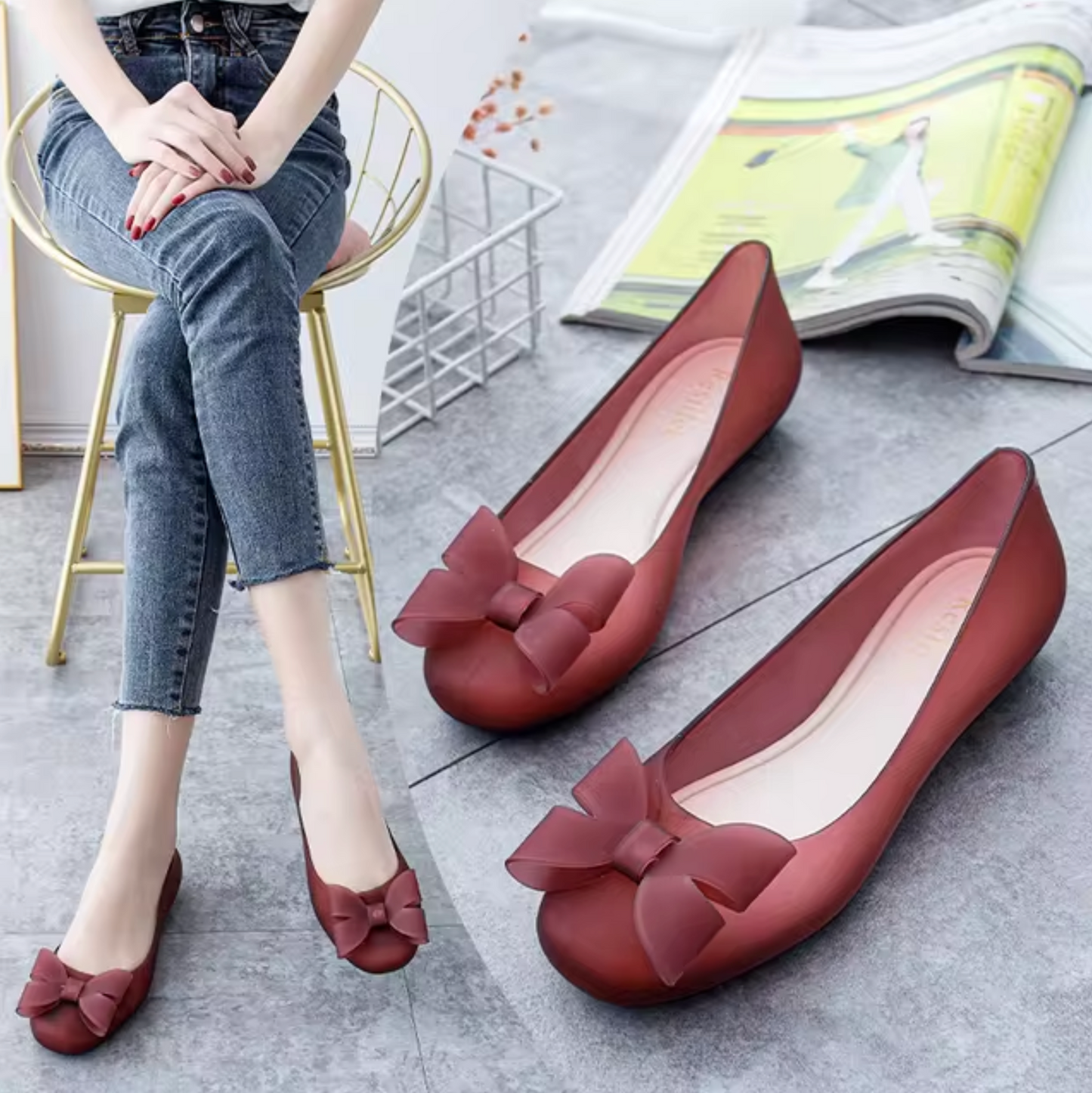 Levoire | Sneakers Avec Nœud Rot