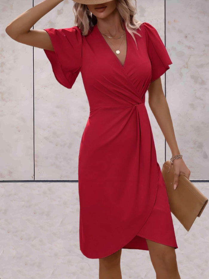 Levoire | Robe Avec Décolleté V Profond Et Apparence Raffinée