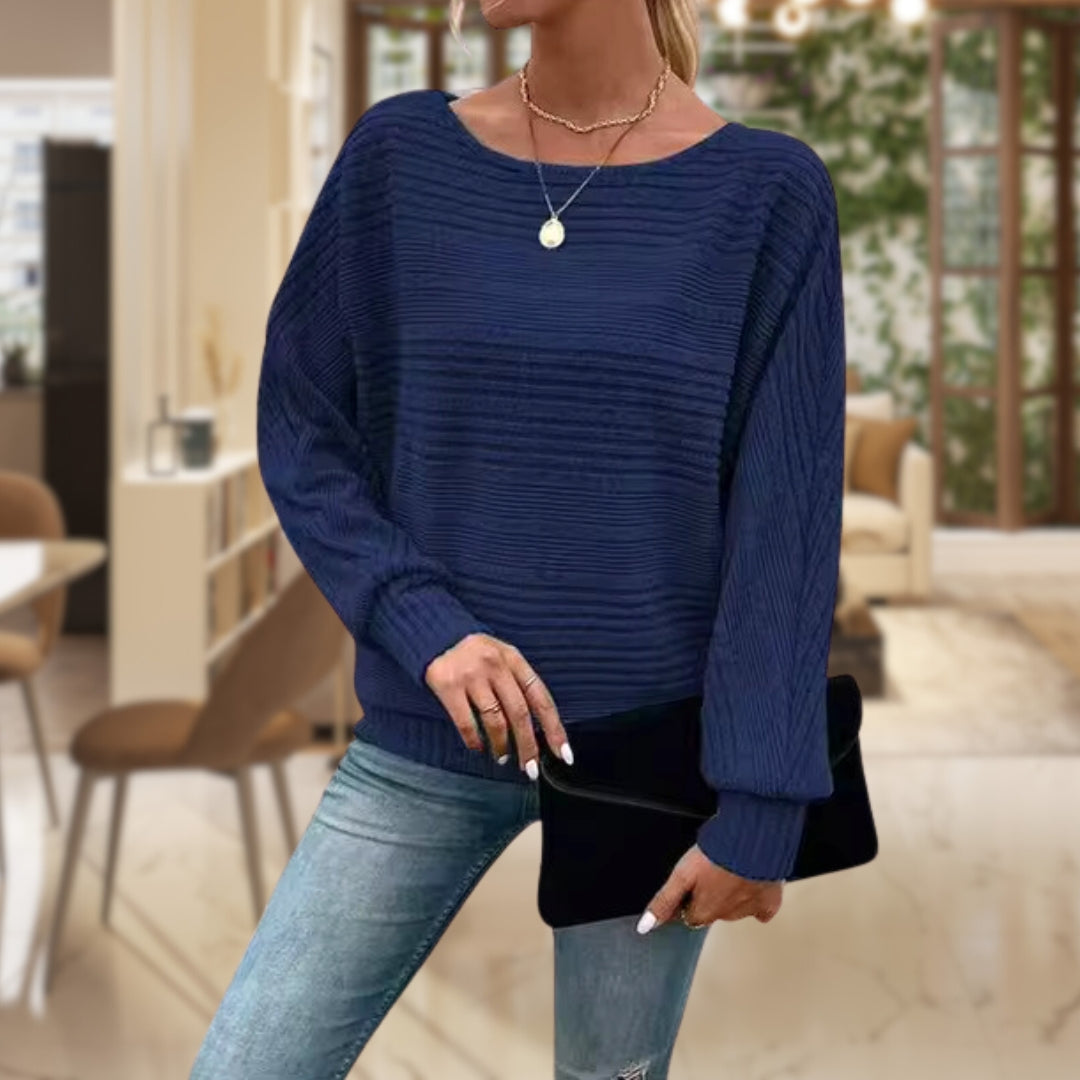 Levoire | Tricot construit Bleu