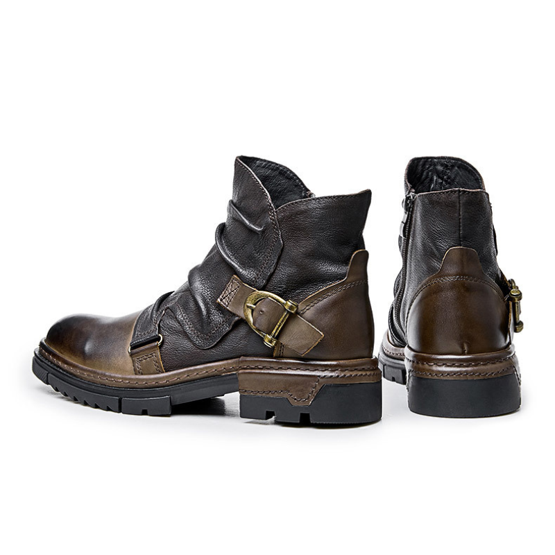 Levoire | Chaussures Zippées Confortables Avec Boucle