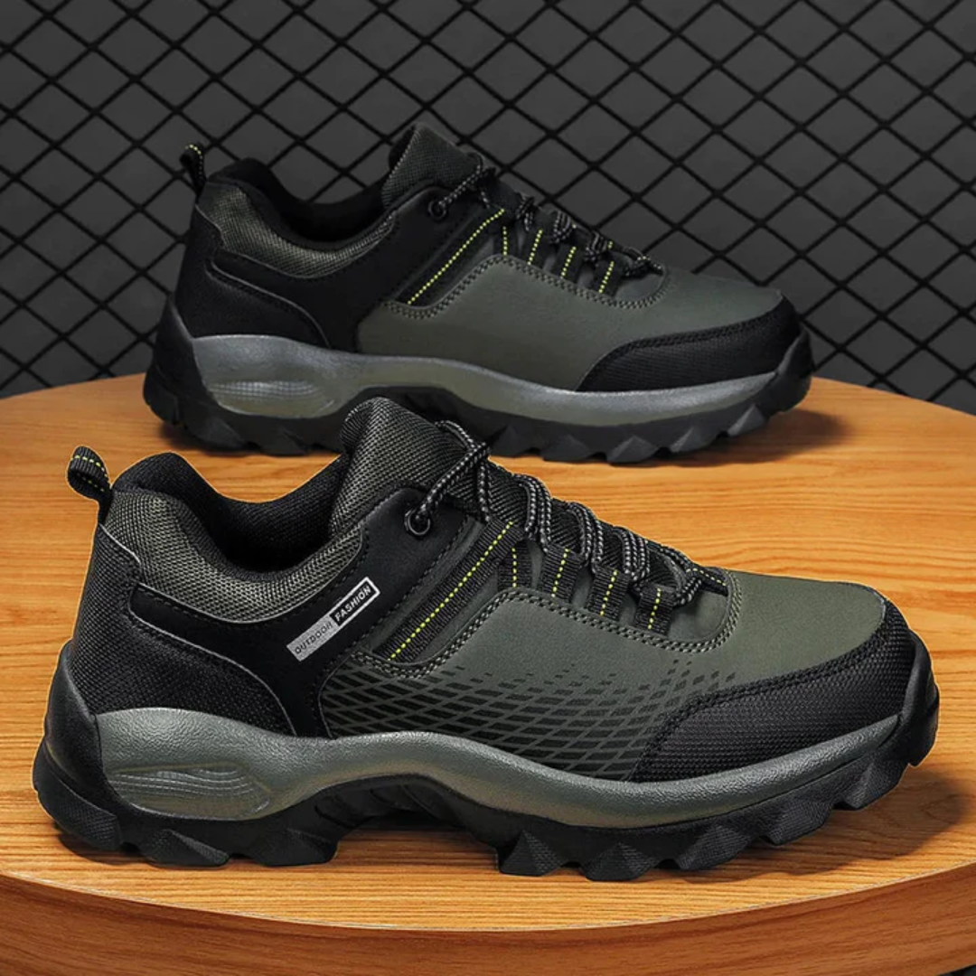 Levoire | Chaussures De Randonnée Pour Hommes Au Style Outdoor Armée verte