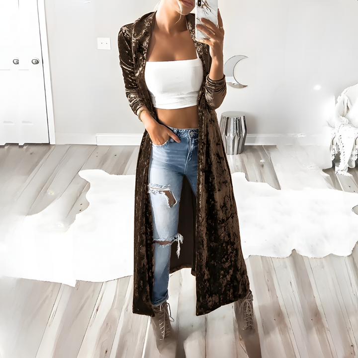 Levoire | Élégant cardigan Braun