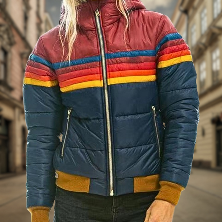 Levoire | Veste femme style rétro Bleu Foncé