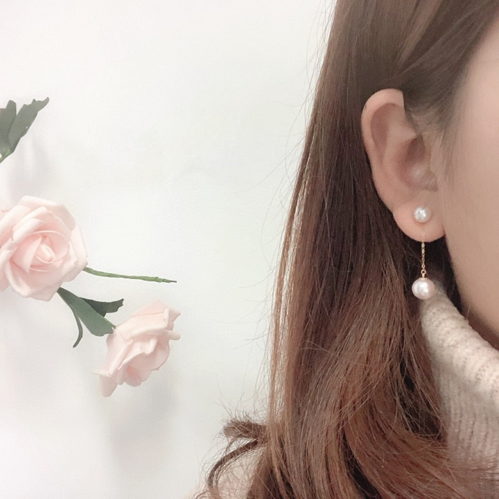 Levoire | Boucles D'Oreilles Élégantes En Perles Or