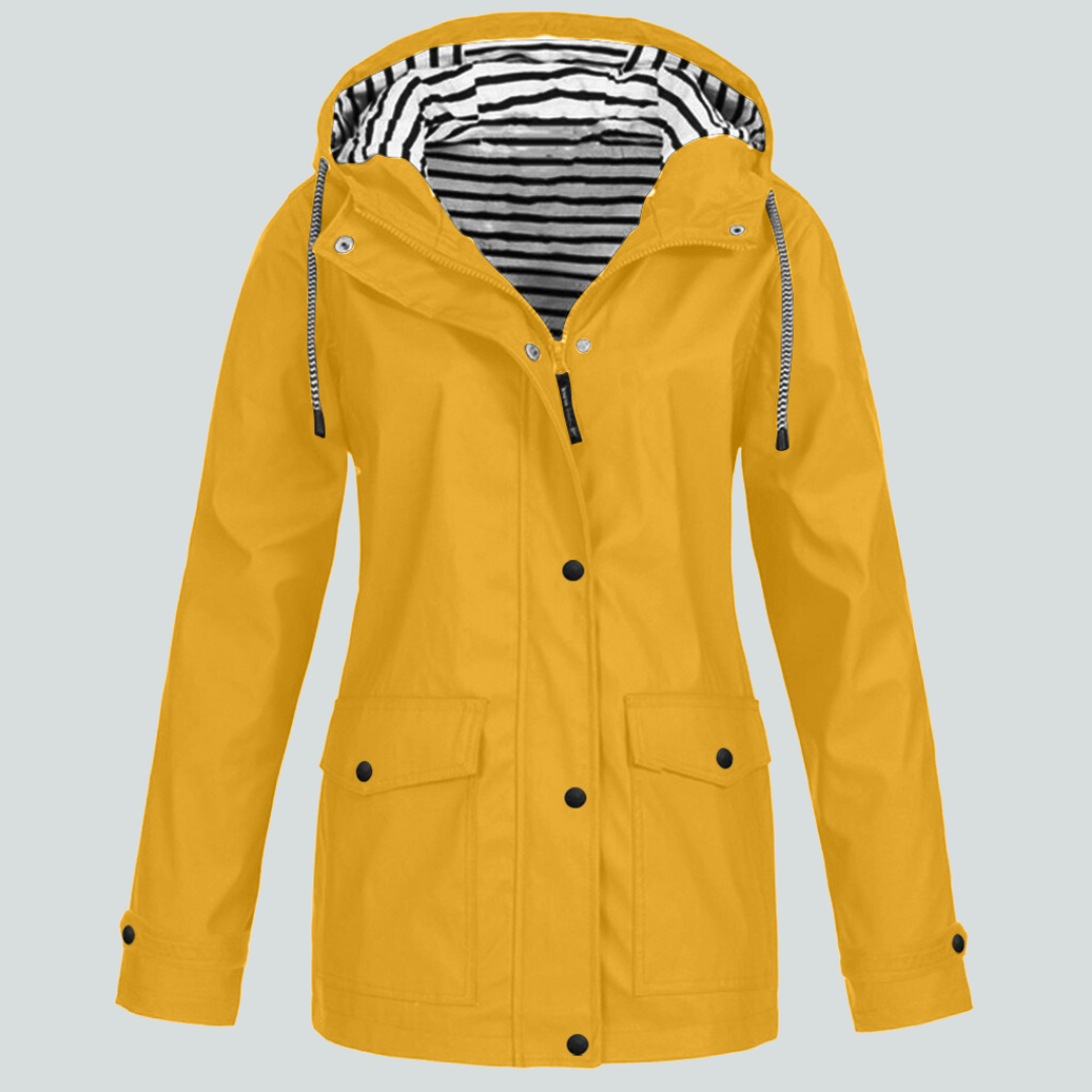 Levoire | Veste de pluie élégante Jaune