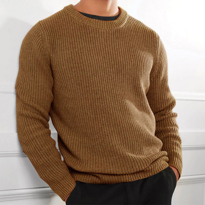 Levoire | Pull En Maille FR Hommes FR L'Hiver Braun