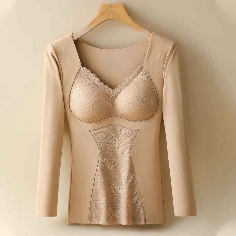 Levoire | Haut En Dentelle Réchauffante Avec Détail Sculptant Haut de couverture