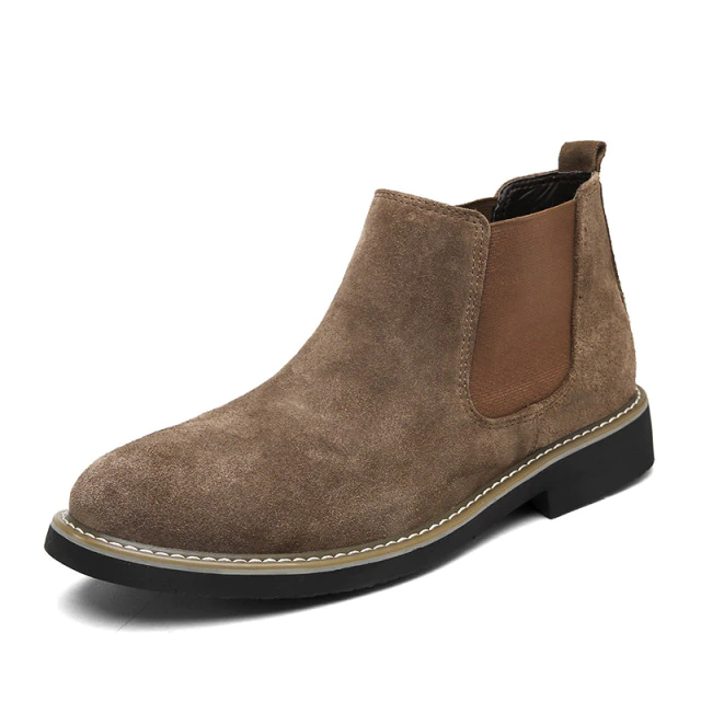 Levoire | Bottes Chelsea Pour Hommes Design Classique Et Confort Braun