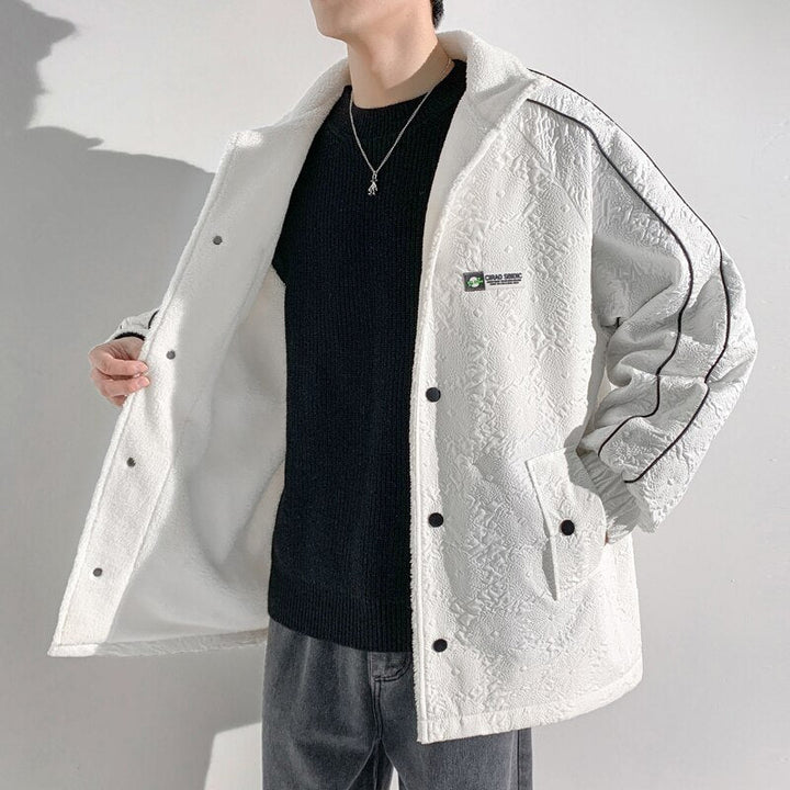 Levoire | Manteau Plus Chaud Avec Sensation Cachemire Blanc