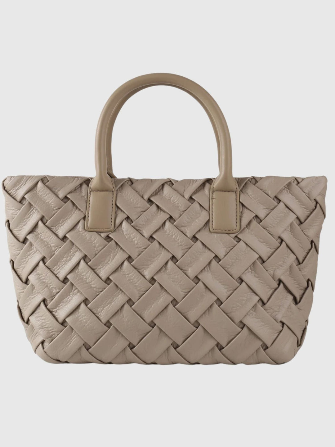 Levoire | Sac Tote En Crochet Beige