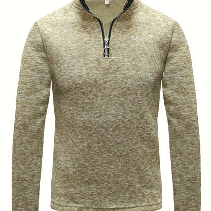 Levoire | Costumes En Tricot Pour Hommes Avec Zip À Mi-Hauteur Et Col Montant