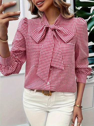 Levoire | Blouse En Coton Avec Nœud