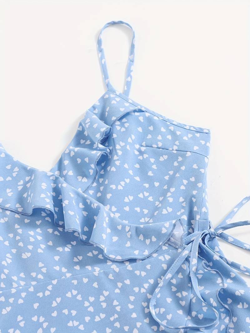 Levoire | Robe Cami À Volants Avec Lacet