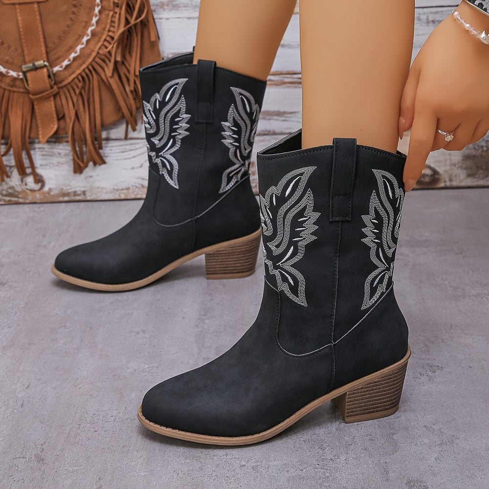 Levoire | Bottes De Cowboy Viininkorjuu Pour Femmes