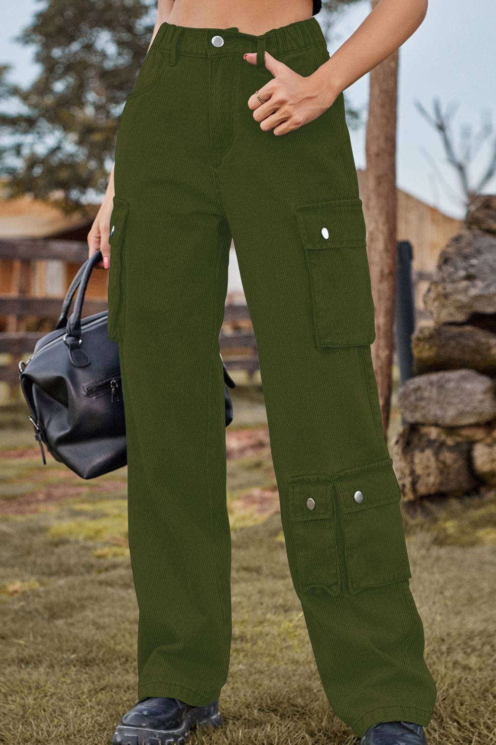Levoire | Pantalons En Denim Longs Avec Poches