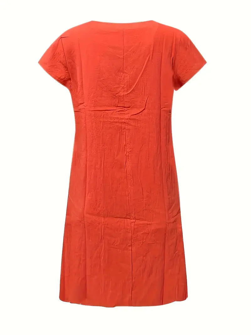 Levoire | Robe De Loisirs Avec Deux Poches Et Des Manches Courtes