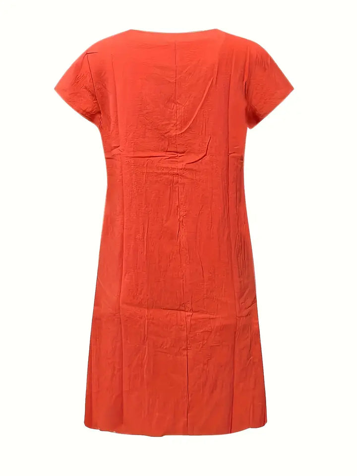 Levoire | Robe De Loisirs Avec Deux Poches Et Des Manches Courtes