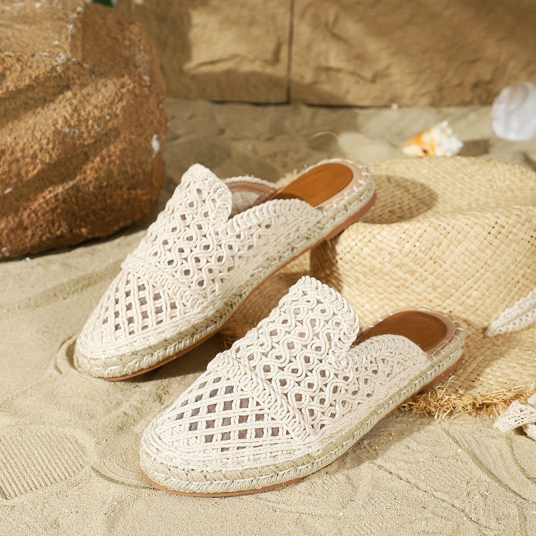Levoire | Sandales Plates D'été Pour Femmes Beige