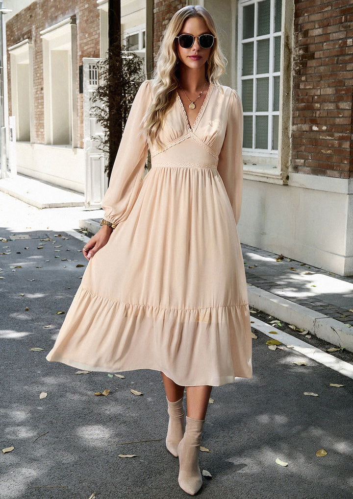 Levoire | Robe D'Automne Élégante