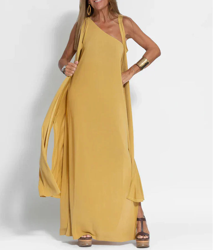 Levoire | Robe Maxi À Épaule Unique Pour Femmes Rhea
