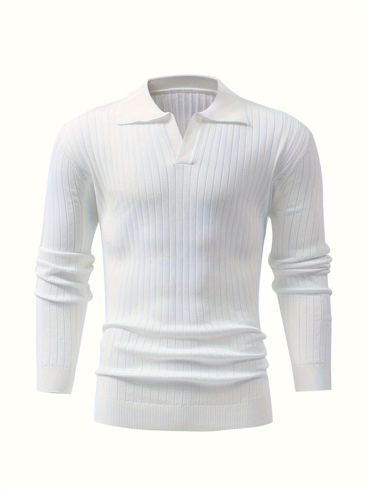 Levoire | Chemise Tricot Rayée À Manches Longues