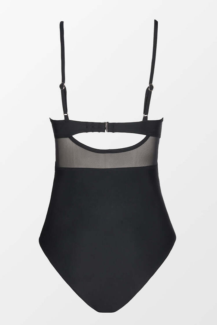 Levoire | Maillot De Bain Avec Motif Transparent Et Croisé