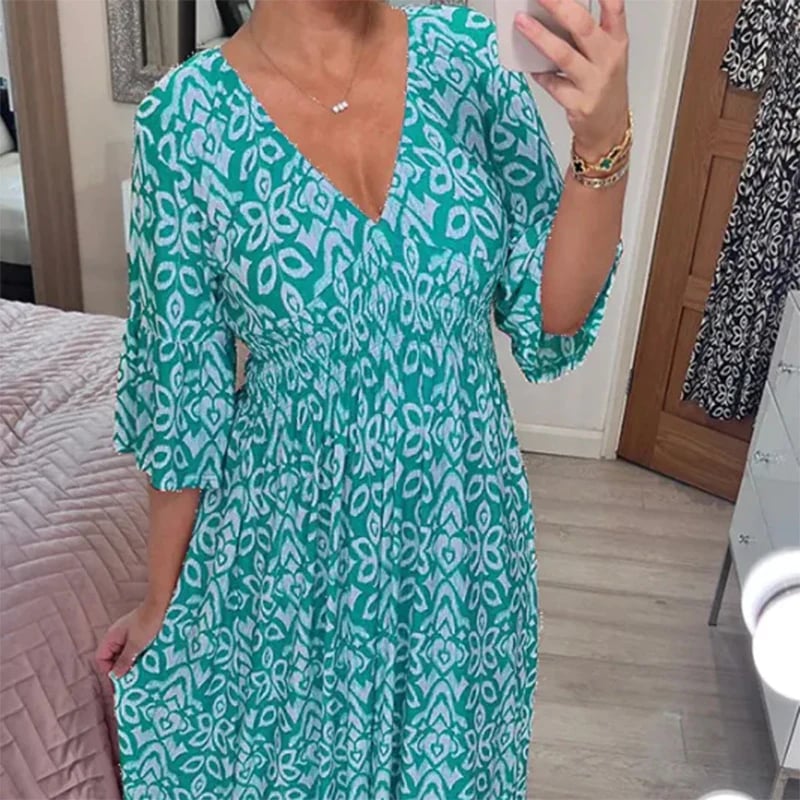 Levoire | Robe Dt Pleine De Charme Et Libre Comme Le Vent Seeblau