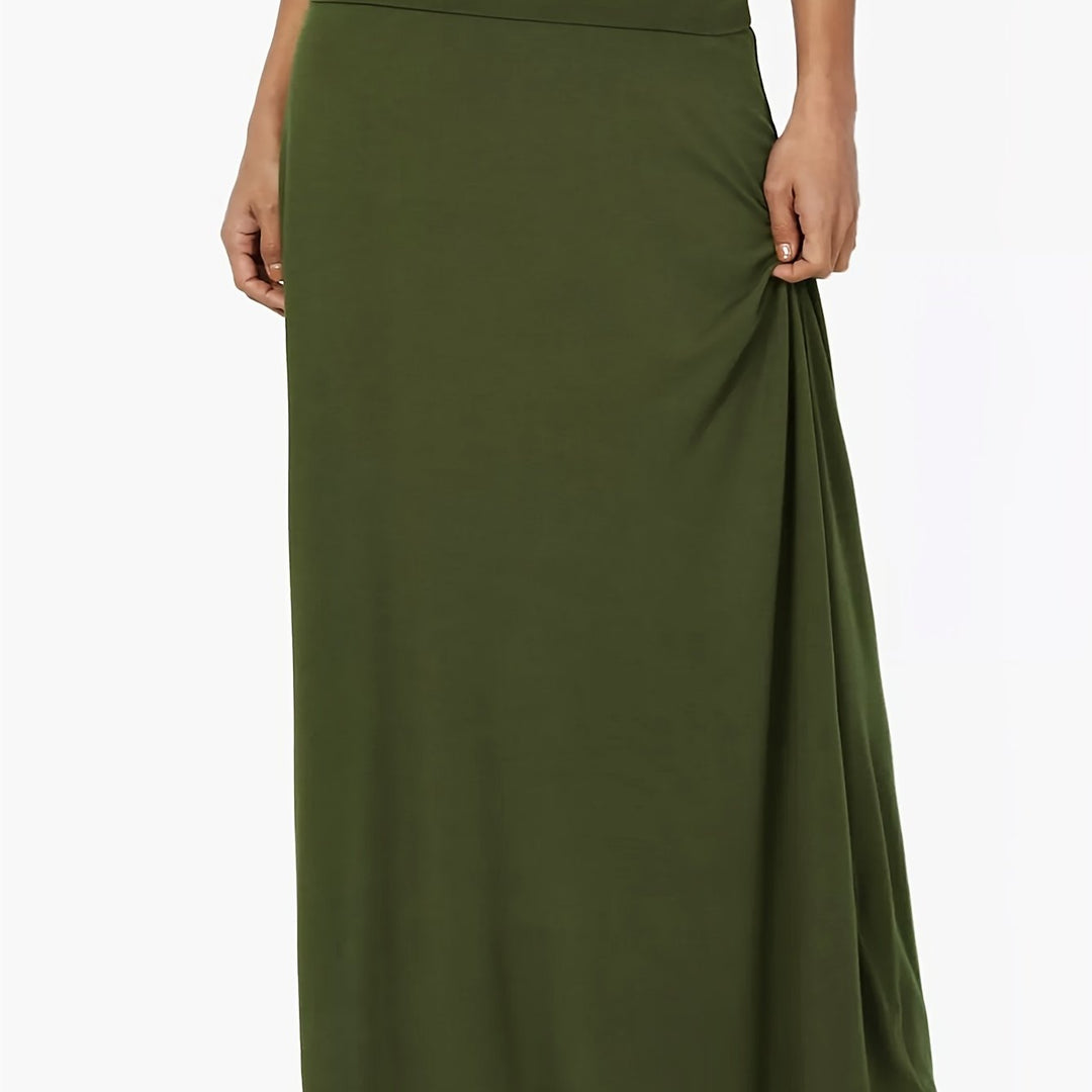 Levoire | Jupe Maxi Multicolore À Taille Haute