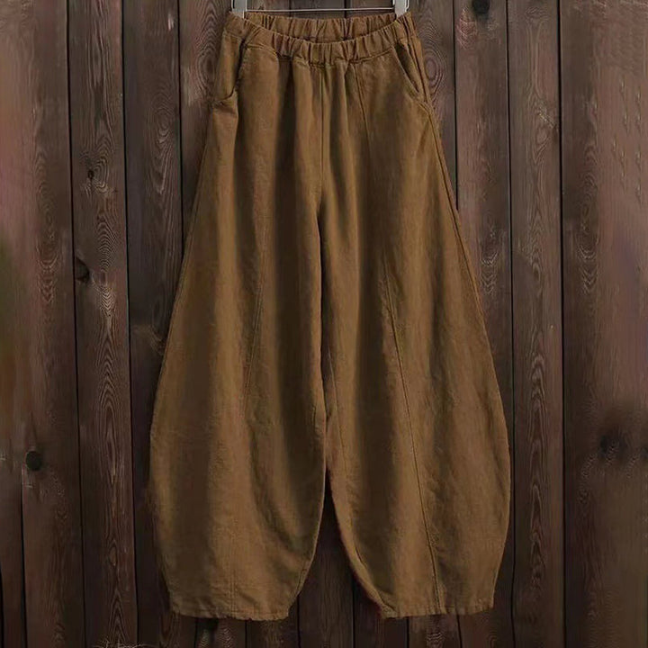 Levoire | Pantalon Lanterne Komfort - Élégance Incompliquée Café