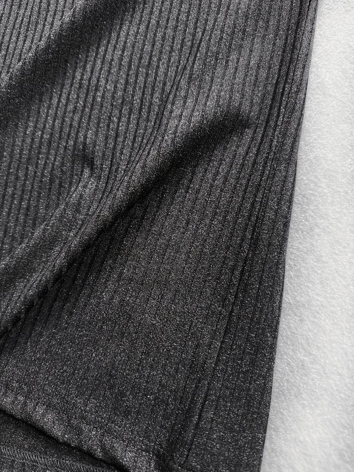 Levoire | Débardeur En Tricot Côtelé Avec Une Haute Teneur En Élasthanne Et Un Décolleté En V