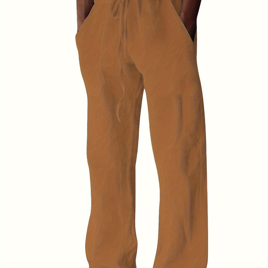 Levoire | Grande Taille Pantalons En Coton Pour Hommes De Loisirs