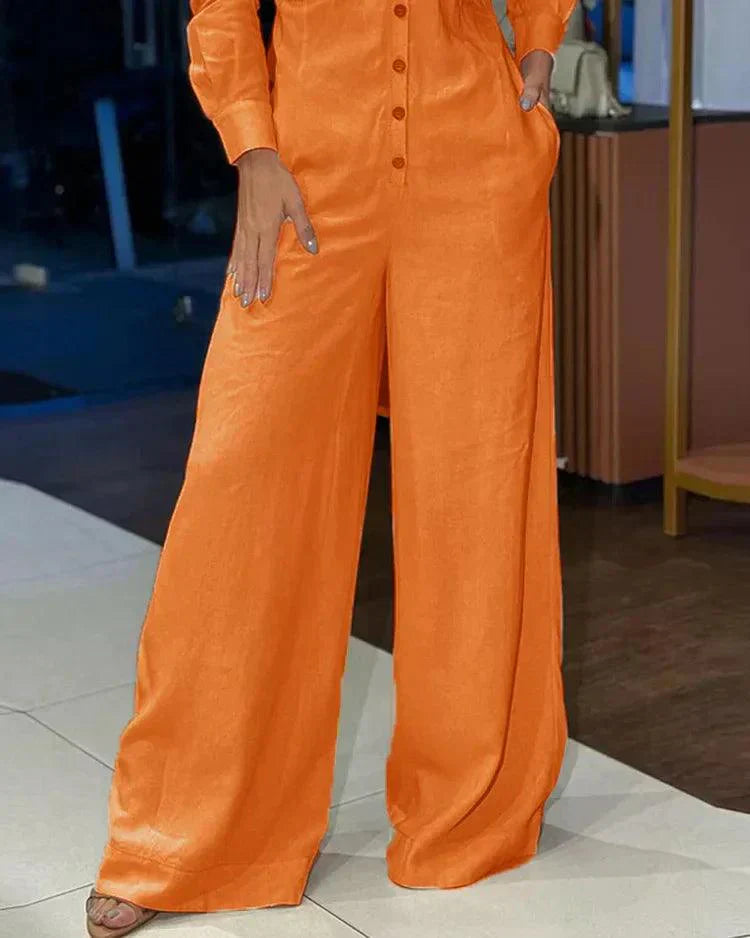 Levoire | Pantalon Large Vêtement D’Extérieur Élégant Sans Manches Combinaisons