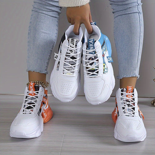 Levoire | Baskets de loisirs colorblock pour femmes