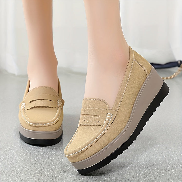Levoire | Confortable Chaussures Basses À Chevilles En Caoutchouc Lisse