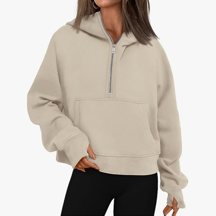 Levoire | Sweatshirt Fermeture Éclair Automne