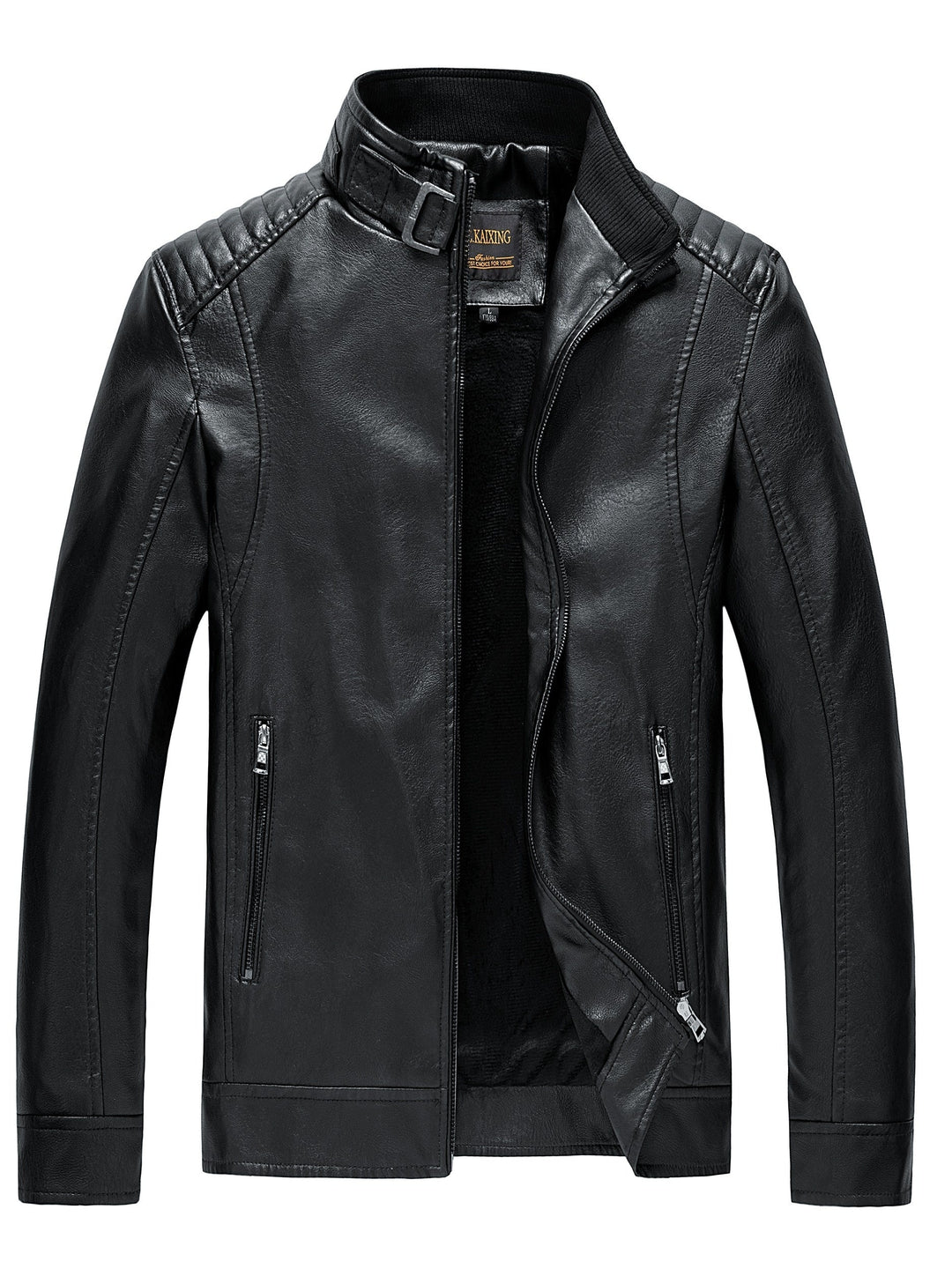 Levoire | Veste en cuir Noir
