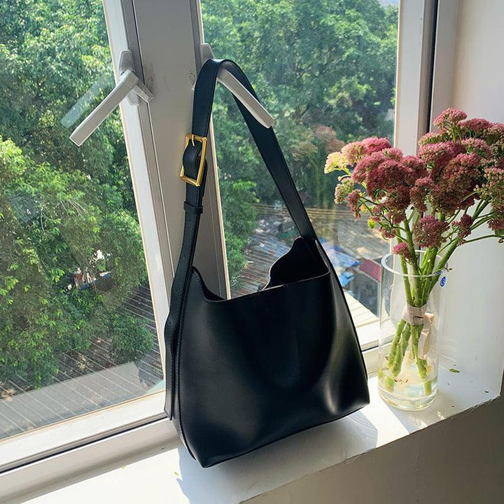 Levoire | Sac À Main Rétro Polyvalent Noir