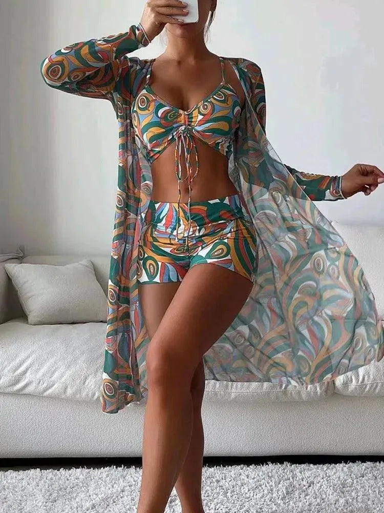 Levoire | Maillot de bain bikini trois pièces pour femmes