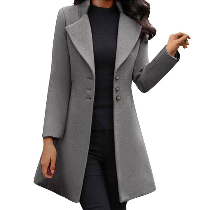 Levoire | Blazer Élégant en Laine Gris