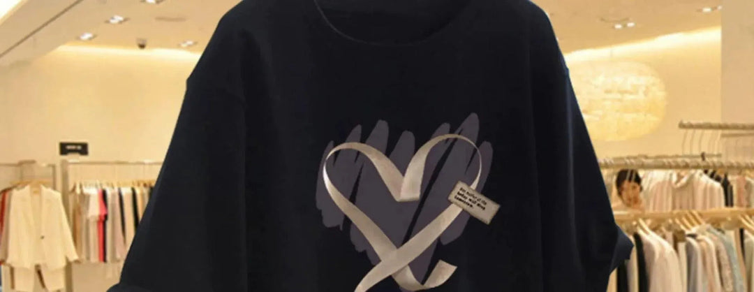 Levoire | T-shirt femme à manches courtes en coton de taille moyenne