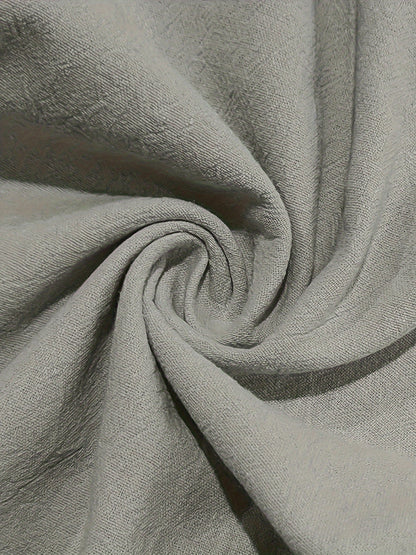 Levoire | Loisirs Coton Lin Pantalons Couleur Unie