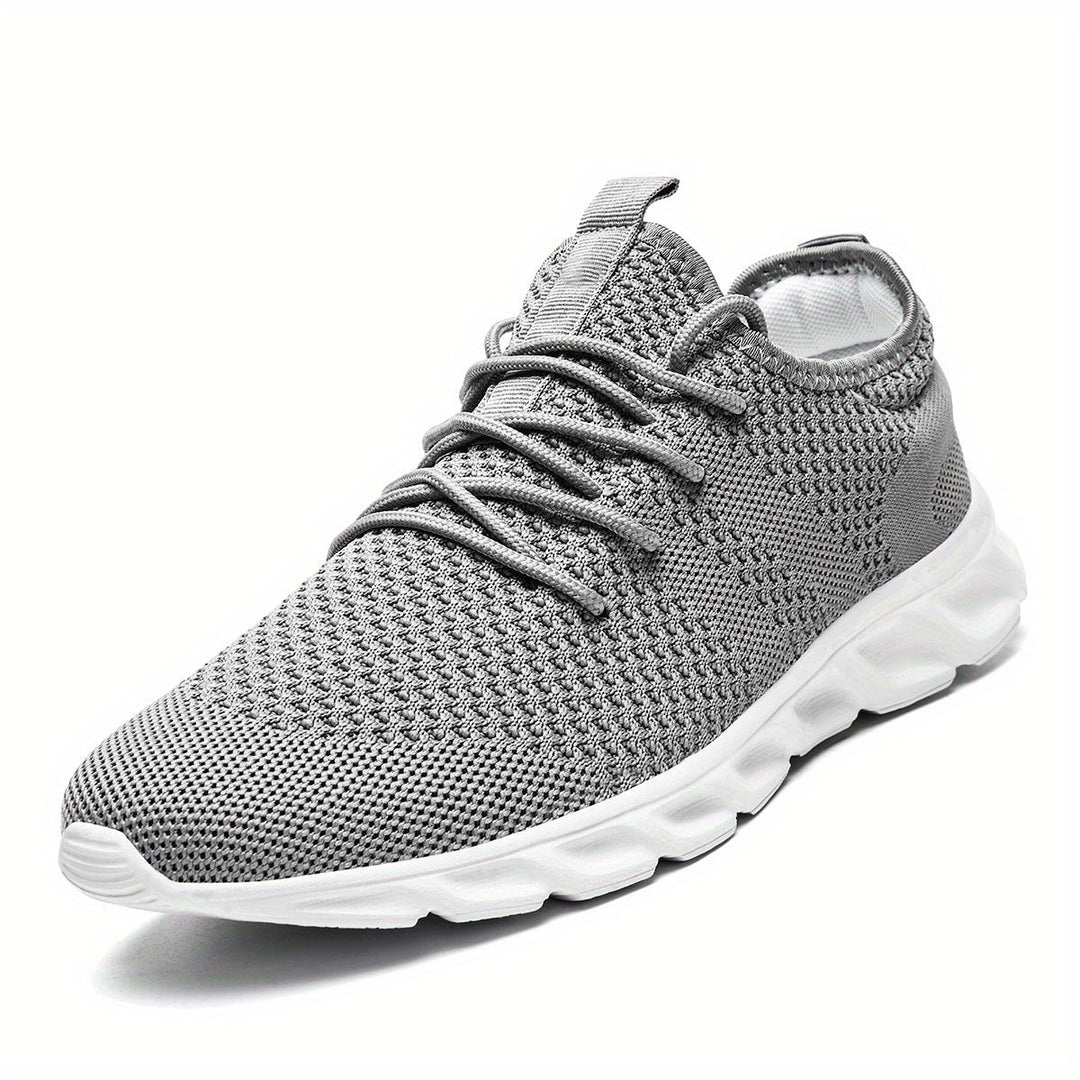 Levoire | Légers, Respirants Chaussures De Course Pour Hommes Avec Antidérapant Gris clair EU45
