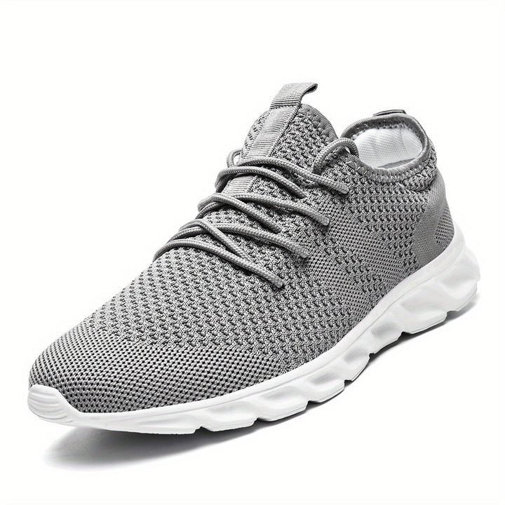 Levoire | Légers, Respirants Chaussures De Course Pour Hommes Avec Antidérapant Gris clair EU45
